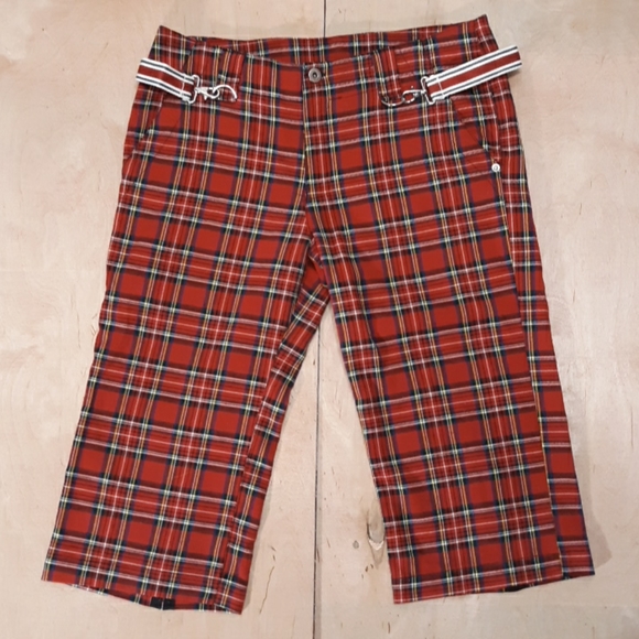 Super Low ¾ Cyber Punk 90s. Twill Pants!Vintage! - Picture 1 of 10